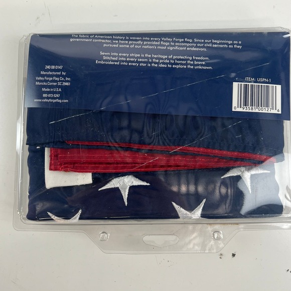 Valley Forge 3x5 Flag Presidential Series Woven Embroidered Made in USA NEW - Picture 8 of 10